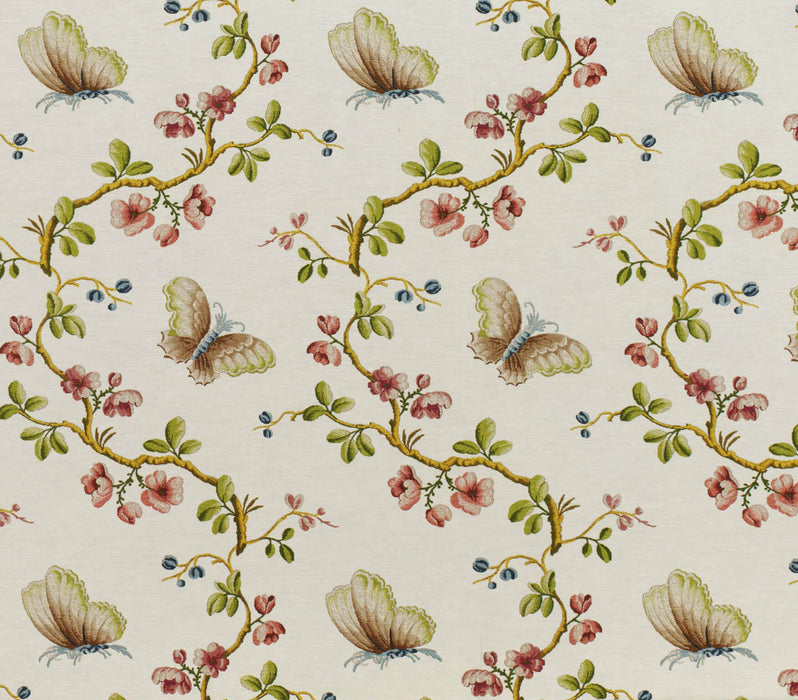 Pierre Frey Papillons - MoirÃ£â€° Beige Fabric F2540001