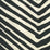 Alan Campbell Zig Zag Large Scale Black Fabric Sample AC305-39