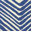 Alan Campbell Zig Zag Large Scale New Navy Fabric Sample AC305-18