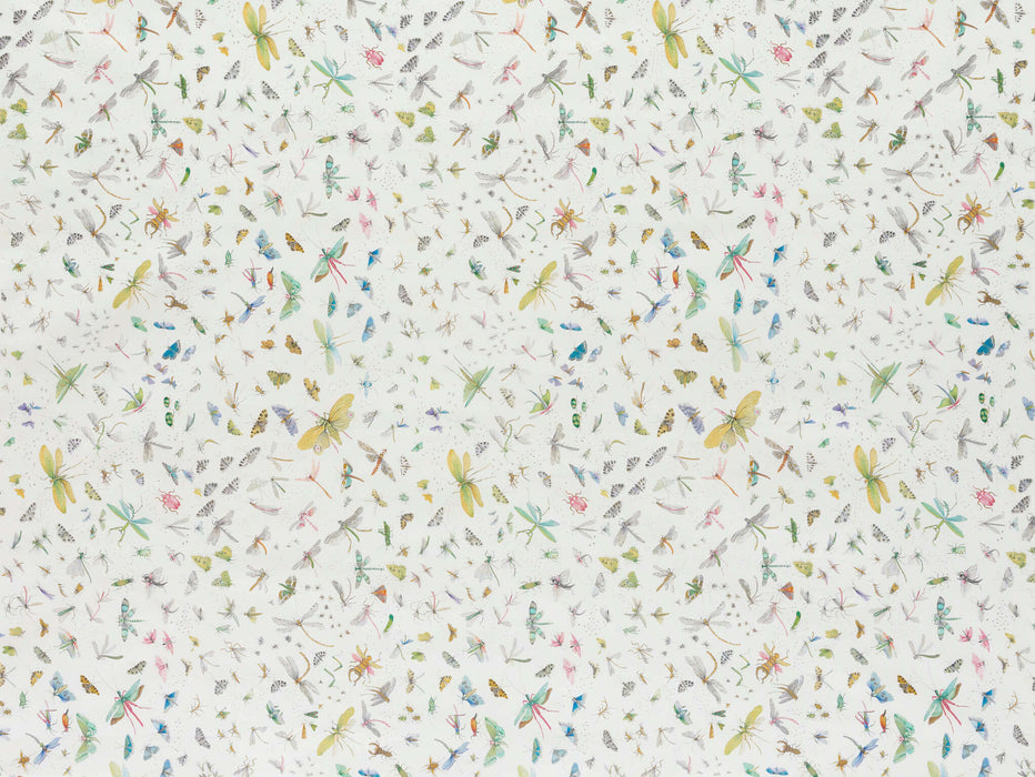 Pierre Frey La Serre Aux Papillons Multicolore Fabric Sample F3216001