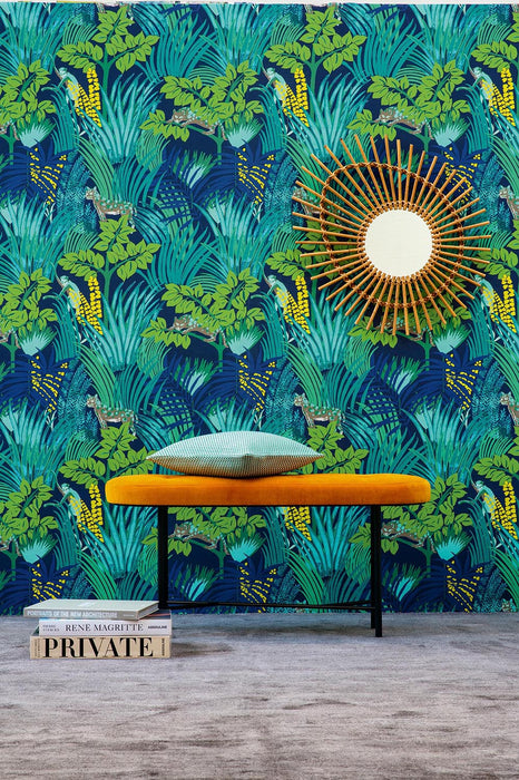 Pierre Frey Kipling Nuit Wallpaper Sample FP398002