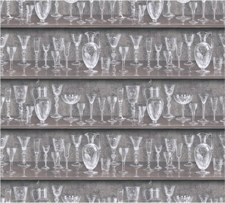 Pierre Frey Boheme Taupe Wallpaper FP324001