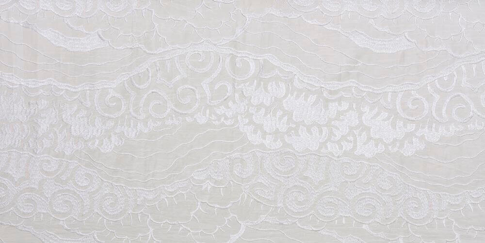 Pierre Frey Uranus Blanc Fabric F3067001