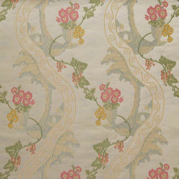 Marvic Textiles Albero Reale Ivory Fabric Sample 5203-1