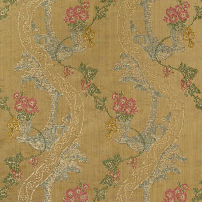 Marvic Textiles Albero Reale Gold Fabric 5203-2