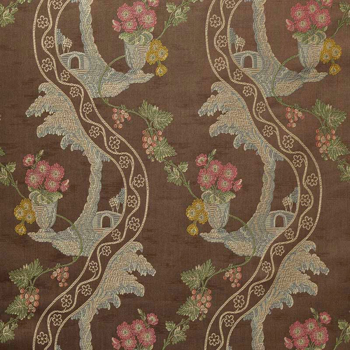 Marvic Textiles Albero Reale Sepia Fabric Sample 5203-4