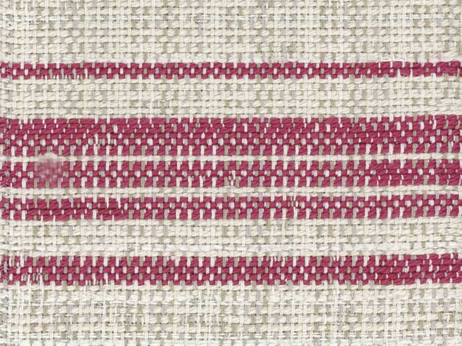 Calvin Balinese Stripe Fuchsia Fabric Sample 12980