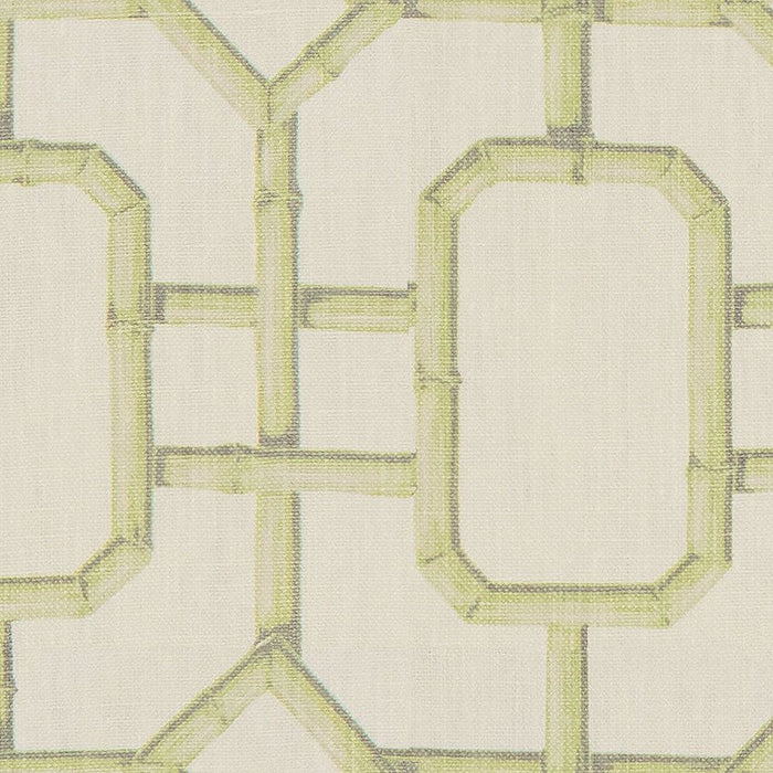 Kravet Couture Bambu Fret Celery Fabric Sample BAMBU FRET.23.0