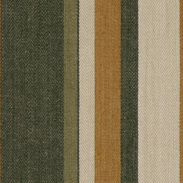 GP & J Baker Drummond Stripe Gold/Sepia Fabric Sample BF10517.3.0