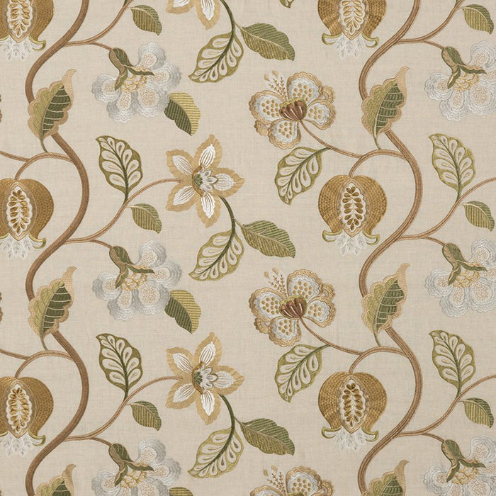 GP & J Baker Elvaston Willow Fabric Sample BF10532.2.0