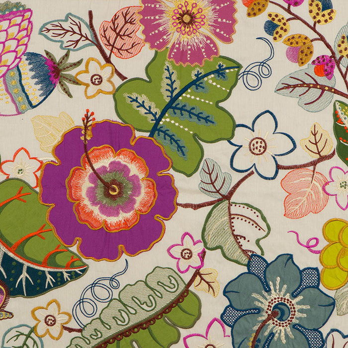 GP & J Baker Exotic Garden Multi Fabric Sample BF10566.1.0