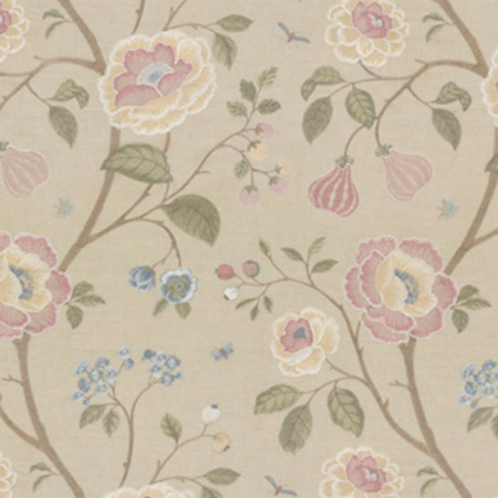 GP & J Baker Lillington Blush Fabric Sample BF10763.1.0