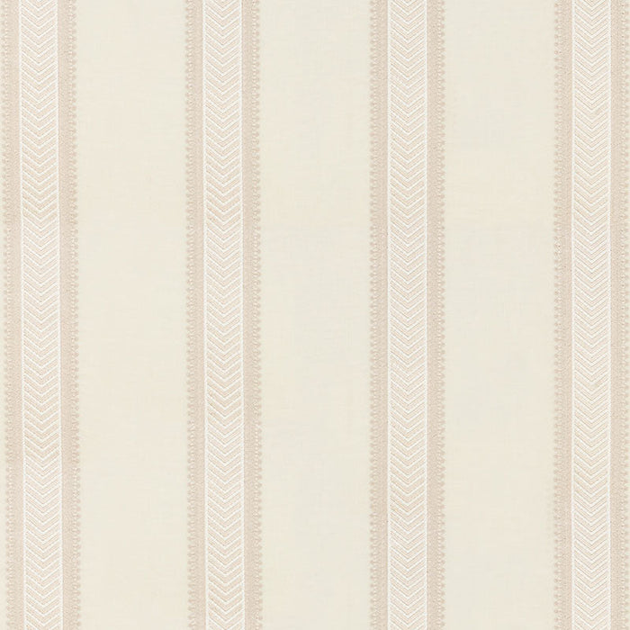 GP & J Baker Kerris Stripe Ivory/Stone Fabric Sample BF10799.1.0