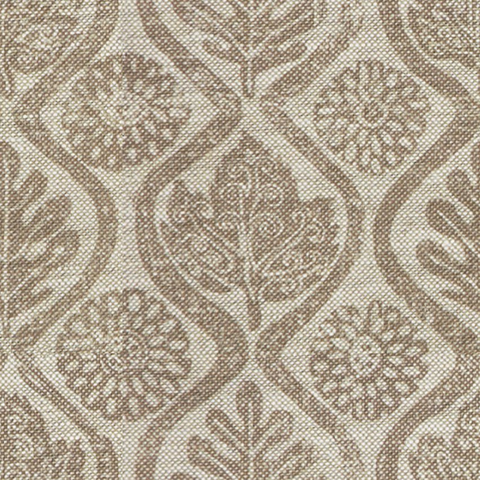 Lee Jofa Oakleaves Taupe/Oat Fabric Sample BFC-3515.6.0