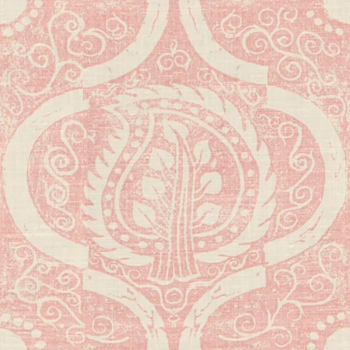 Lee Jofa Persian Leaf Pink Fabric Sample BFC-3516.17.0