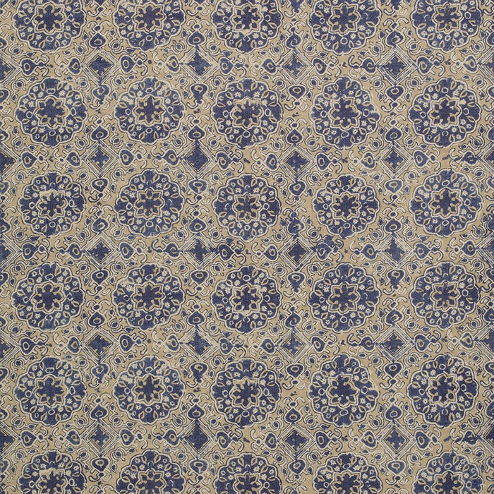 Lee Jofa Ashcombe Sand/Blue Fabric Sample BFC-3652.165.0