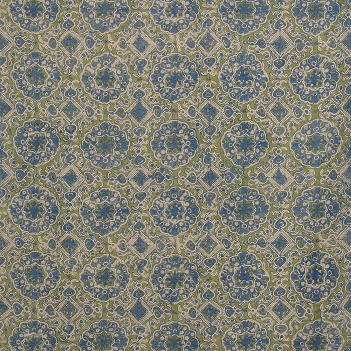 Lee Jofa Ashcombe Blue/Green Fabric Sample BFC-3652.523.0