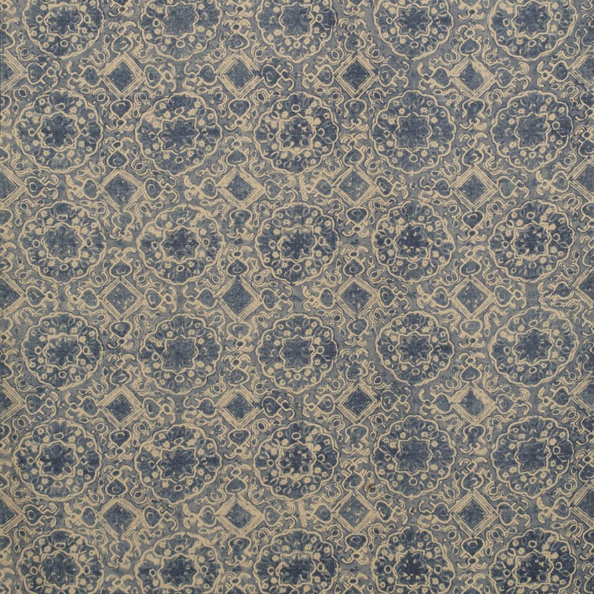 Lee Jofa Ashcombe Blue Fabric Sample BFC-3652.5.0