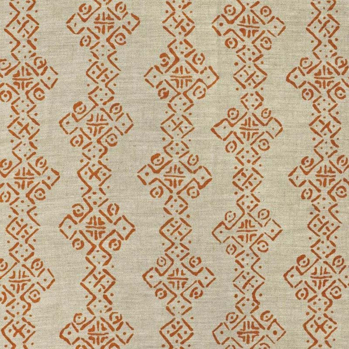 Lee Jofa Mali Tangerine Fabric Sample BFC-3674.12.0