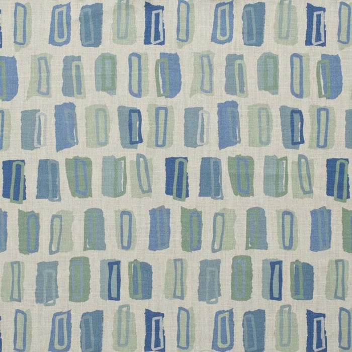 Lee Jofa Hudson Blue/Green Fabric Sample BFC-3675.513.0