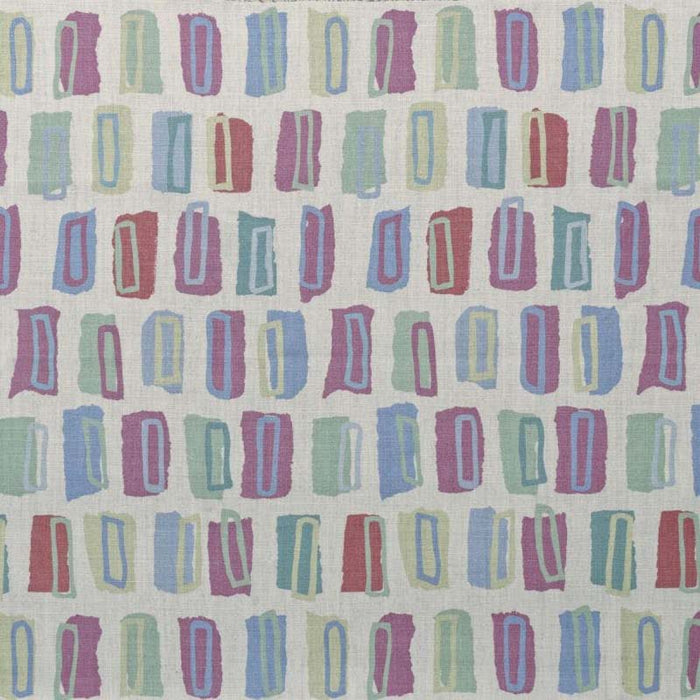 Lee Jofa Hudson Blue/Rose Fabric Sample BFC-3675.57.0