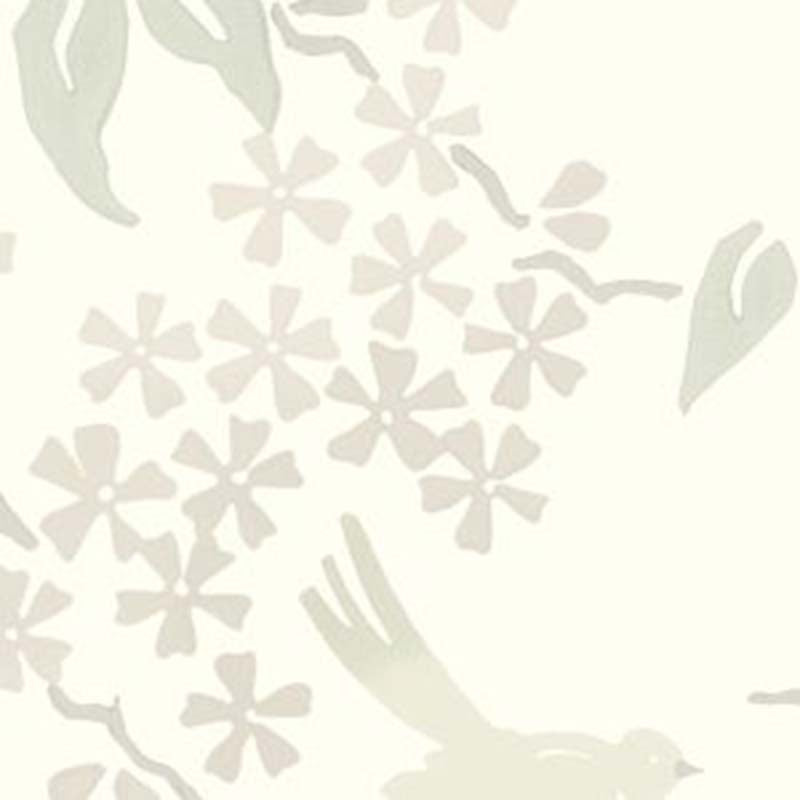 Galbraith & Paul Birds Pearl Wallpaper Sample