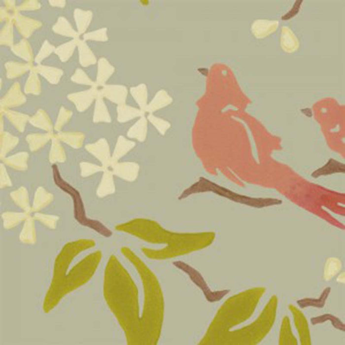 Galbraith & Paul Birds Sage Wallpaper Sample