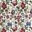 GP & J Baker Persian Pomegranate Red/Indigo/Stone Fabric Sample BP10464.4.0