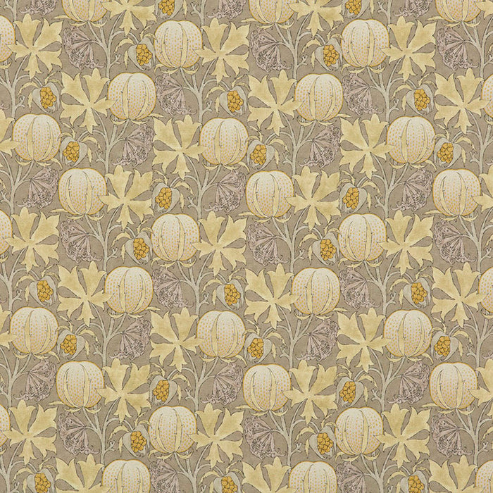 GP & J Baker Pumpkins Grey/Ochre Fabric Sample BP10621.4.0