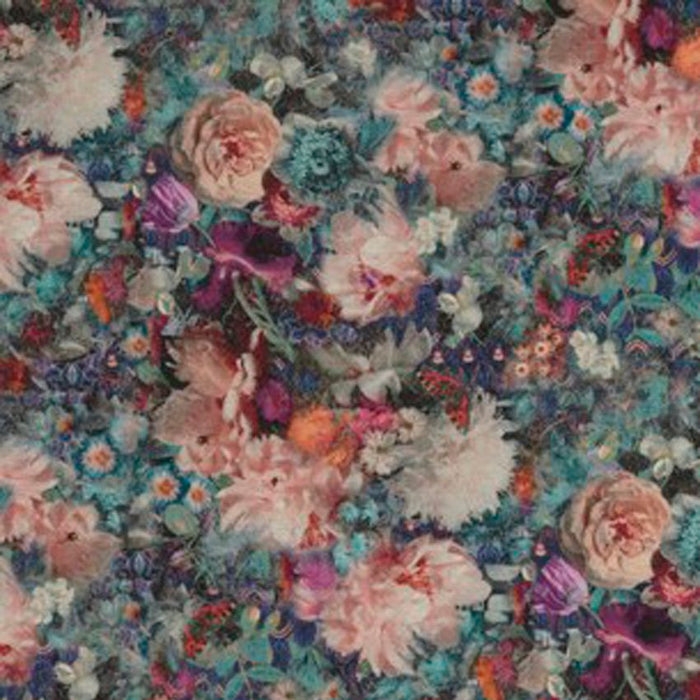 GP & J Baker Royal Garden Linen Jewel Fabric Sample BP10643.3.0