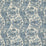 GP & J Baker Caldbeck Indigo/Ivory Fabric Sample BP10776.1.0