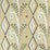 Brunschwig & Fils Gallier Diamond Brown And Green On Beige Wallpaper Sample BR-69004.M84.0