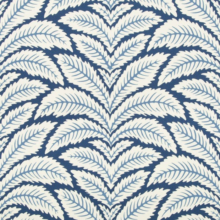 Brunschwig & Fils Talavera Indigo Wallpaper Sample BR-69071.5.0