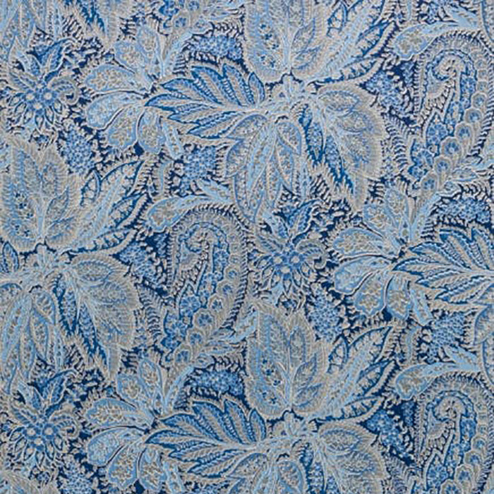 Brunschwig & Fils Chandigarh Sapphire Wallpaper Sample BR-69161.5.0