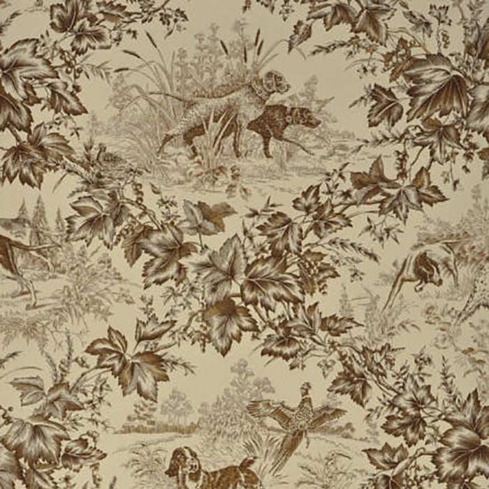 Brunschwig & Fils On Point Tobacco Wallpaper Sample BR-69265.881.0