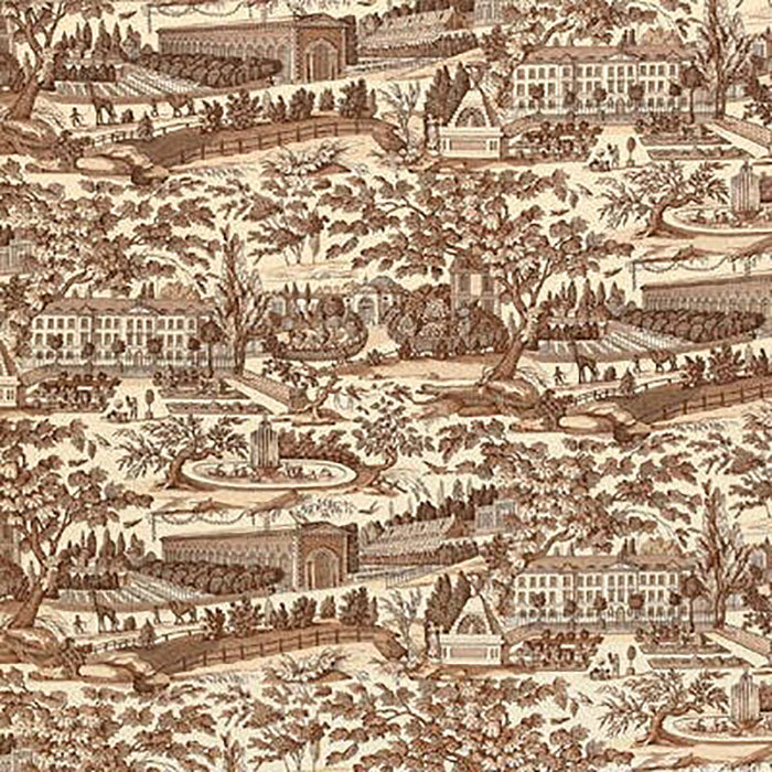 Brunschwig & Fils Zarafa Sepia Wallpaper Sample BR-69504.845.0