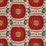 Brunschwig & Fils Samarkand Cotton And Linen Print Pompeian Red/Oxford Blue Fabric Sample BR-71110.147.0