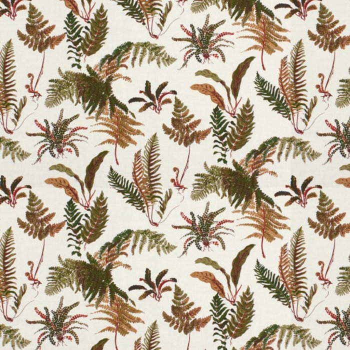 Brunschwig & Fils Les Fougeres Natural Fabric Sample BR-79305.050.0