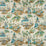 Brunschwig & Fils Xian Linen & Cotton Print Seafoam/Sand Fabric Sample BR-79601.113.0