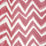 Brunschwig & Fils Chevron Bar Silk Warp Print Berry Fabric Sample BR-79785.140.0