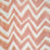 Brunschwig & Fils Chevron Bar Silk Warp Print Coral Fabric Sample BR-79785.634.0