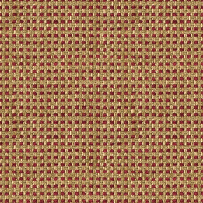 Brunschwig & Fils Sharpei Chenille Geometric Garnet Fabric Sample BR-81787.178.0