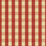 Brunschwig & Fils Carsten Check Pomegranate Fabric Sample BR-89149.9.0