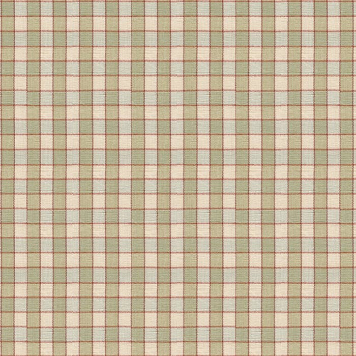 Brunschwig & Fils La Seyne Check Sandstone Fabric Sample BR-89318.059.0