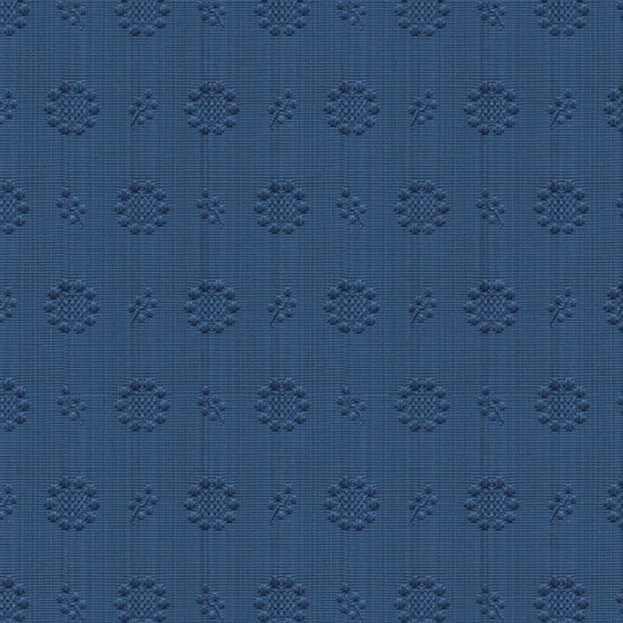 Brunschwig & Fils Chandler Figured Woven Royal Blue Fabric Sample BR-89489.276.0