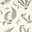 GP & J Baker Ferns Dove Grey/Silver Wallpaper Sample BW45044.4.0