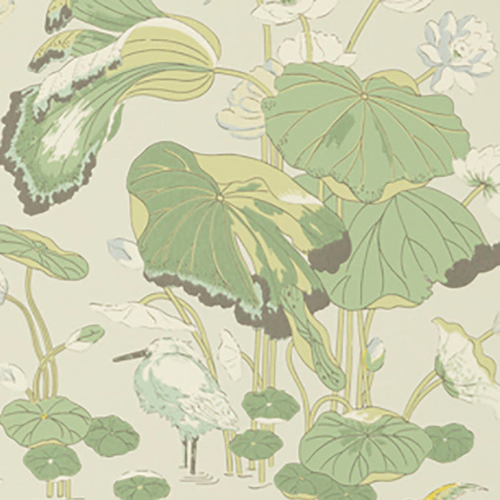 GP & J Baker Nympheus Botanical Wallpaper Sample BW45083.4.0