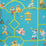 Pierre Frey Les Singes Savants Turquoise Wallpaper FP770004