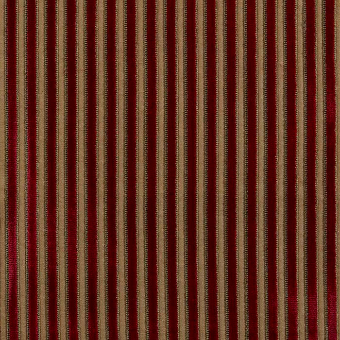 Marvic Textiles Chemin De Fer Ruby Fabric Sample 5922-4