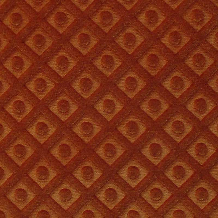 Colony Argo Trellis Paprika Fabric Sample CL 000936434